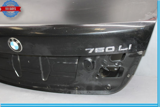 09-15 BMW 750Li F01 F02 Rear Trunk Lid Shell Tail Gate Boot Cover Black Oem