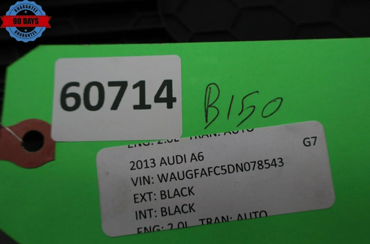 12-18 Audi A6 Rear Right Side Deck Speaker Cover Grill Trim 4G5035406 Oem