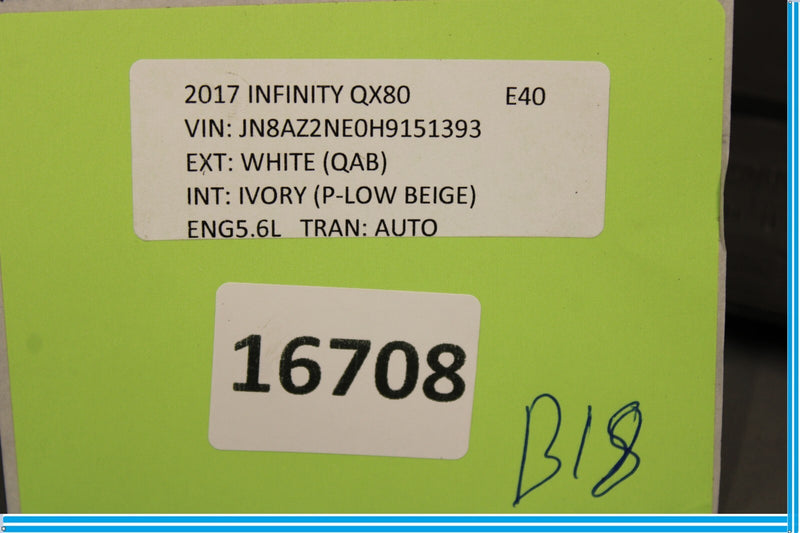 Load image into Gallery viewer, 11-17 Infiniti QX56 QX80 Left Driver Side 2nd Row Seat Hinge Cover Oem
