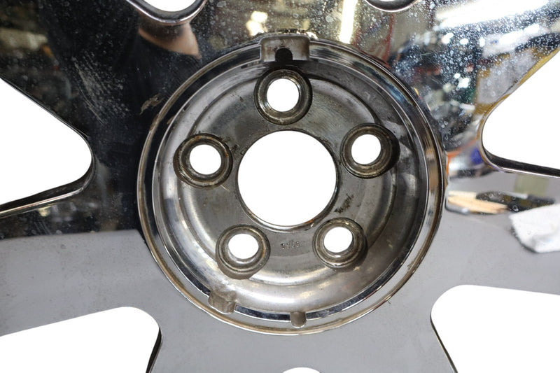 Load image into Gallery viewer, 02-03 Ford Thunderbird 17&quot; 7.5Jx17 Chrome Alloy Wheel Rim 7-Spoke 1W631007C Oem
