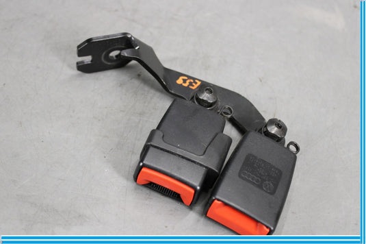 11-18 Audi A8 Quattro Rear Center Double Seat Belt Buckle Receiver Oem