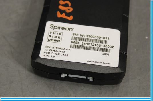 2011 Infiniti QX56 GPS Tracking Control Computer Module Spireon Oem