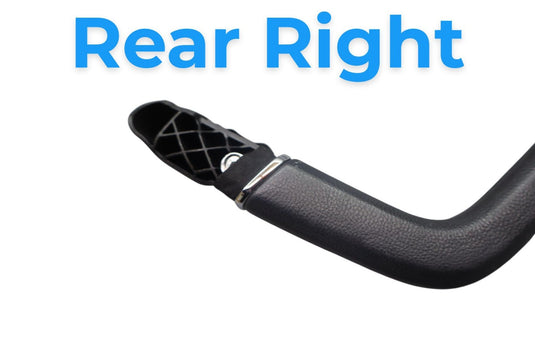 11-18 Porsche Cayenne 958 Rear Right Side Door Panel Pull Grab Handle Oem