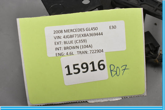 07-12 Mercedes X164 GL450 Front Right Suspension Headlight Height Sensor Oem