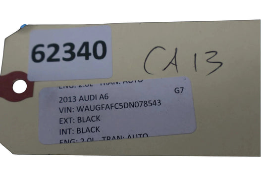 12-18 Audi A6 Quattro Front Left Driver Side Lower Control Arm 4G0407695 OEM