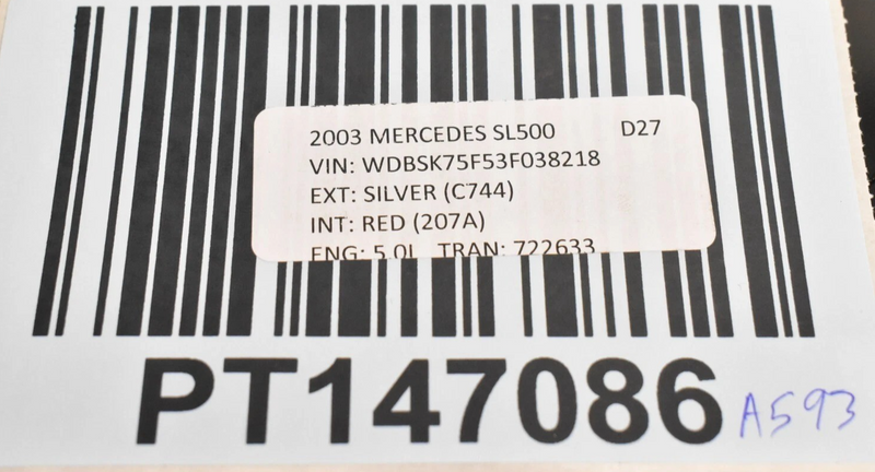 Load image into Gallery viewer, 03-04 Mercedes R230 SL500 SL55 AMG Bose Audio Sound Amp Amplifier 2308200189 Oem
