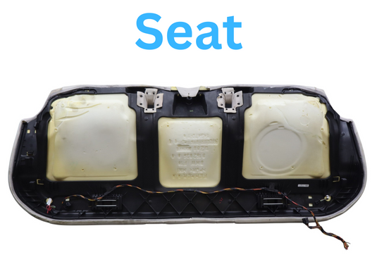 11-16 BMW 528i 535i 550i GT Rear 2nd Row Lower Seat Cushion Bench 9162836 Oem