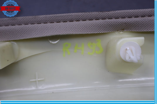 10-17 BMW  535i GT xDrive Front Right Side A Pillar Cover Panel Trim Ivory Oem