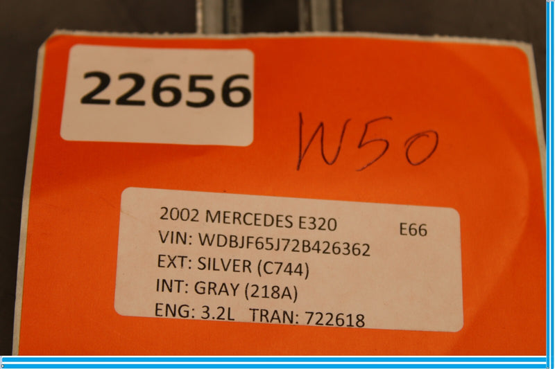 Load image into Gallery viewer, 98-02 Mercedes W210 E320 Front Right Side Door Window Regulator Oem
