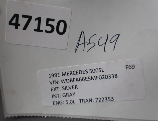 90-02 Mercedes 500SL 300SL Dual Stereo Audio CD Changer Media Player XDM6400 Oem