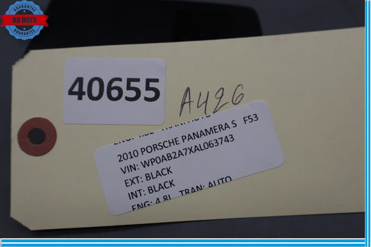 10-16 Porsche Panamera Front Right Passenger Side Seat Belt Buckle Oem