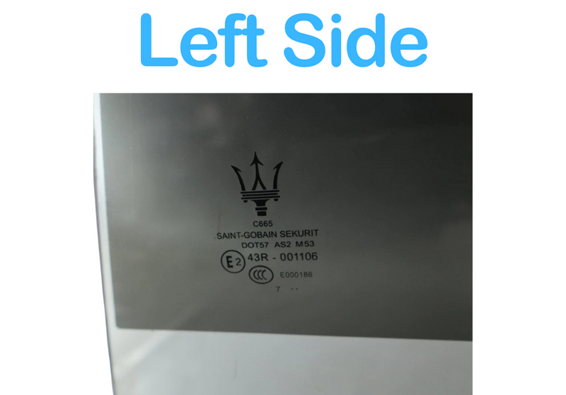 Load image into Gallery viewer, 14-22 Maserati Ghibli M157 Rear Left Side Door Window Auto Glass 670038124 Oem
