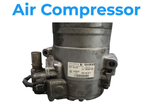 13-15 Mercedes W212 E400 Hybrid Electric AC A/C Air Compressor A0042301911 Oem