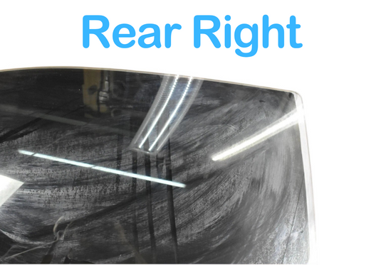 00-06 Mercedes S600 Rear Right Passenger Side Door Window Auto Glass Oem