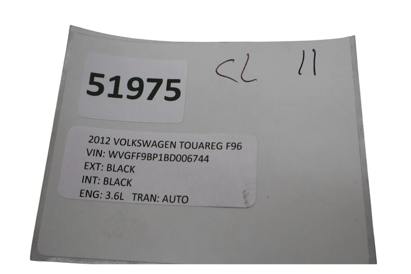 Load image into Gallery viewer, 11-17 Volkswagen VW Touareg Rear Left Driver Side Lower Bottom Seat Cushion OEM
