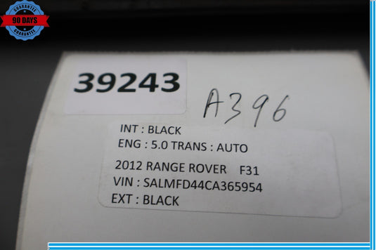 10-15 Land Rover Range Rover Right Engine Valve Ignition Coil Cover Oem