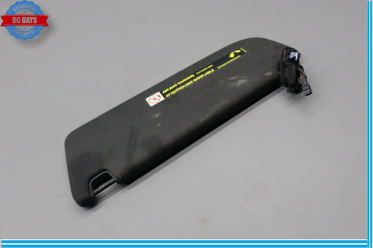 12-15 Audi a7 Quattro Front Right Passenger Side Sun Visor Sunvisor Black Oem