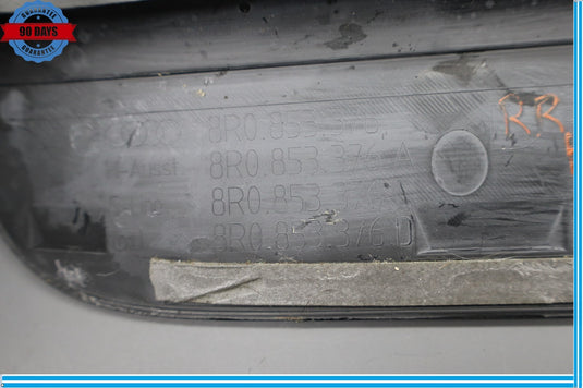 09-17 Audi SQ5 Q5 Rear Right Passenger Side Door Sill Scuff Plate Cover Oem