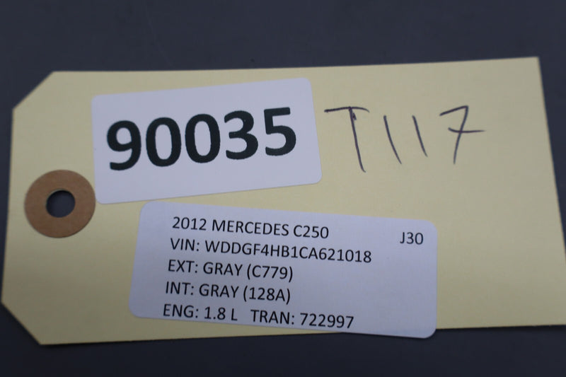 Load image into Gallery viewer, 08-14 Mercedes W204 C250 Trunk Lid Tailgate Handle Trim 2047580002 Oem
