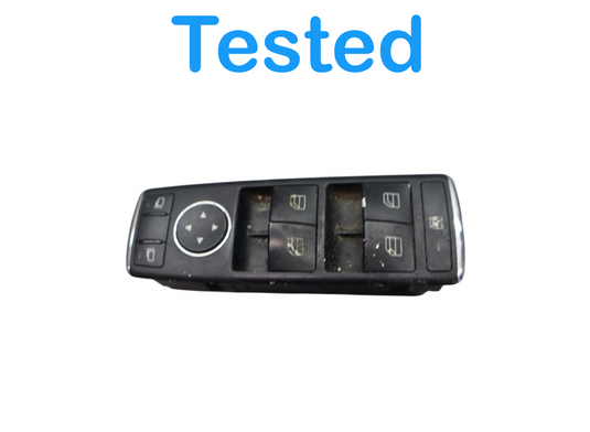06-16 Mercedes W212 E350 E550 Front Left Driver Master Window Switch Oem