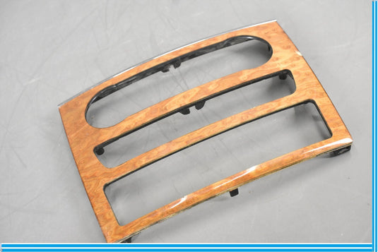 06-12 Mercedes W164 GL550 GL450 Front Center Console Control Trim Bezel Wood Oem