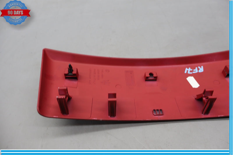 Load image into Gallery viewer, 14-22 Maserati Ghibli Front Right Passenger Side Seat Cover Panel Trim Red Oem

