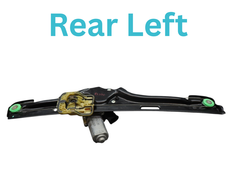 Load image into Gallery viewer, 14-18 BMW X5 Rear Left Driver Side Door Window Regulator W/ Motor Oem
