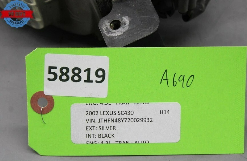 Load image into Gallery viewer, 02-10 Lexus SC430 Front Right Passenger Side Fog Light Lamp 8122124050 Oem
