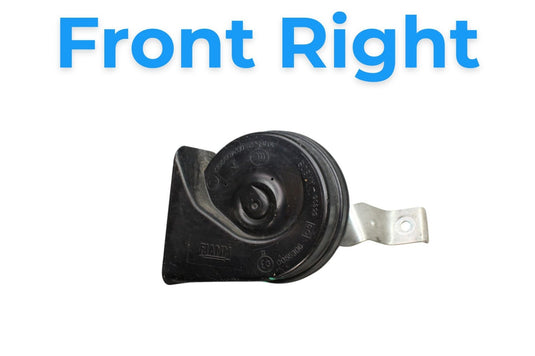 14-17 Maserati Ghibli Front Right Passenger Side High Note Tone Horn Signal Oem