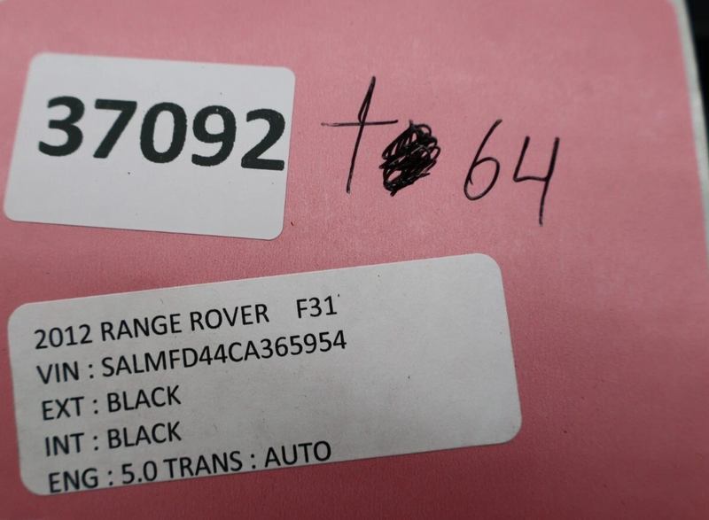 Load image into Gallery viewer, 10-12 Land Rover Range Rover Front Right Center Console Trim Panel Cover Oem
