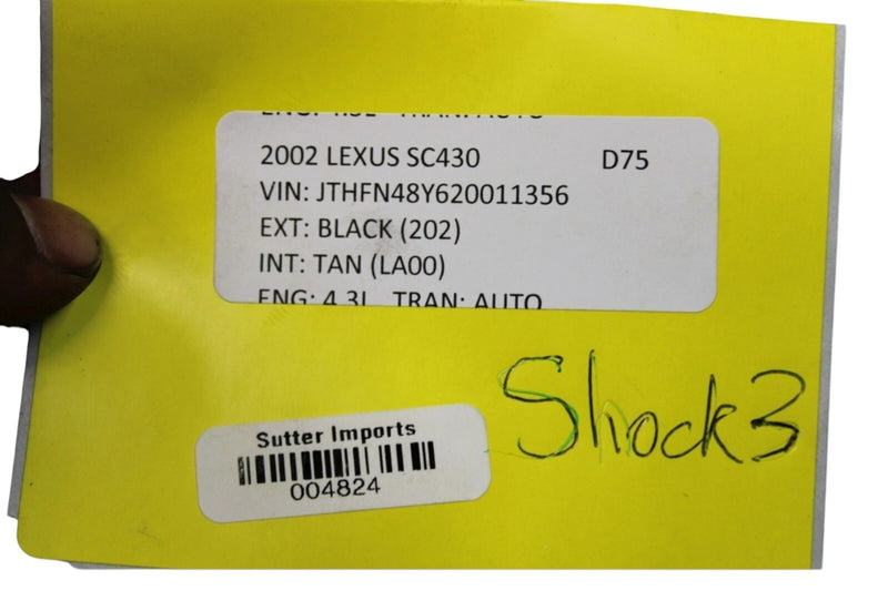 Load image into Gallery viewer, 02-05 Lexus SC430 Front Left Driver Side Seat Shock Strut Impact Absorber OEM
