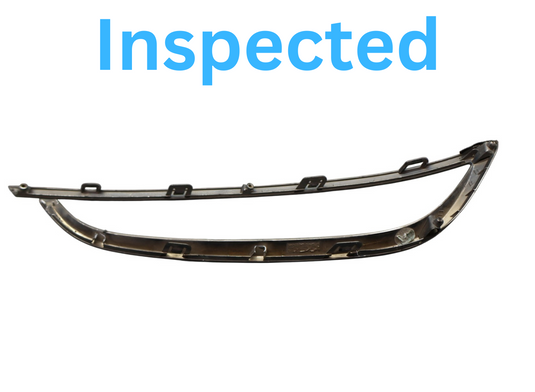 15-17 Hyundai Genesis G80 Front Left Side Bumper Grille Trim Molding Oem