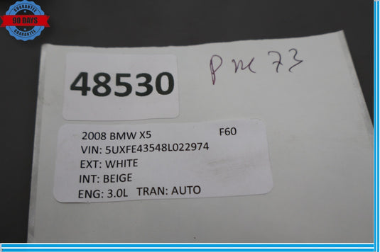 07-10 Bmw X5 E70 3.0L Throttle Body Valve Engine Motor Unit 75561180 Oem