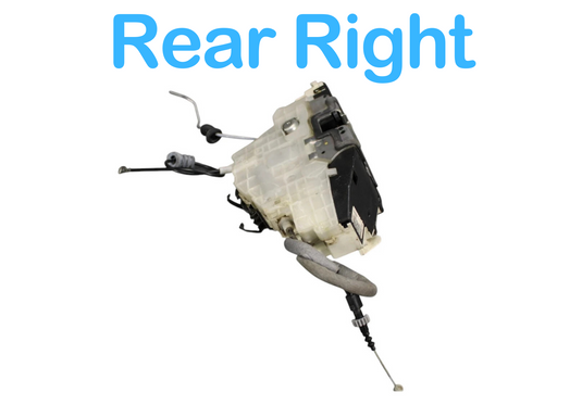 07-13 Mercedes S550 S600 Rear Right Side Keyless Door Lock Latch Actuator Oem