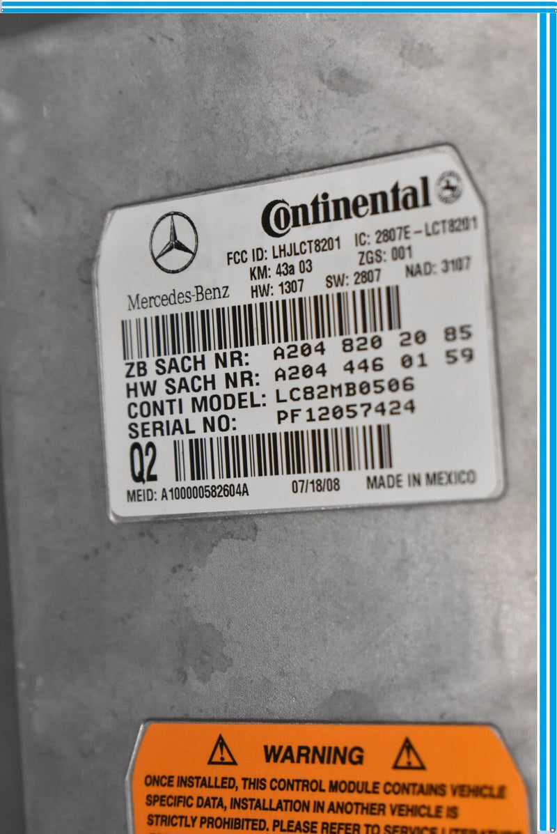 Load image into Gallery viewer, 06-13 Mercedes GL550 GL450 Voice Communication Control Module Unit ECU Oem
