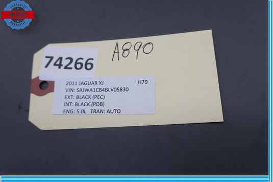 10-15 Jaguar XJ XJL X351 Front Left Driver Side Door Sill Scuff Plate Trim Oem