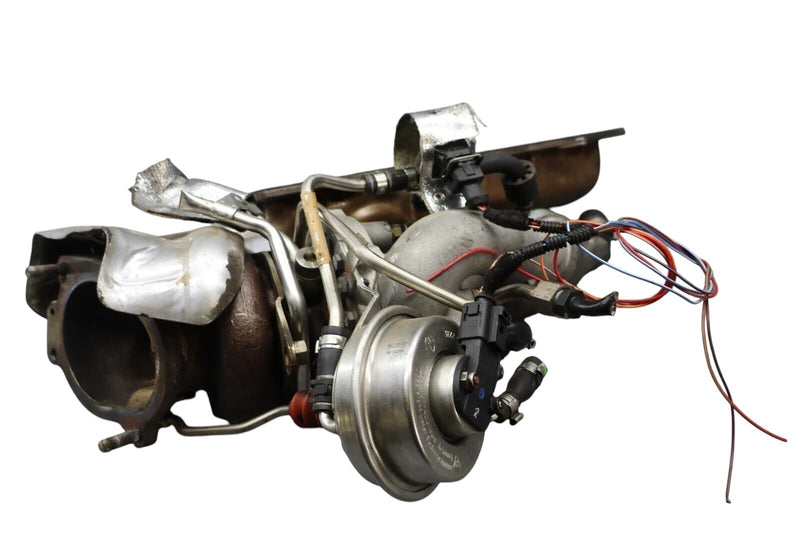 Load image into Gallery viewer, 03-08 Bentley Continental GTC GT 6.0L Left Side Turbocharger  Turbo Manifold OEM
