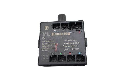 08-18 Mercedes W212 E350 C300 Front Left Side Door Control Module Unit ECU Oem