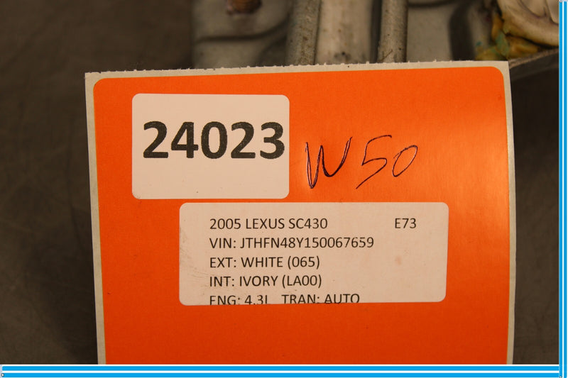 Load image into Gallery viewer, 02-10 Lexus SC430 Convertible Rear Left Quarter Window Regulator Motor Oem

