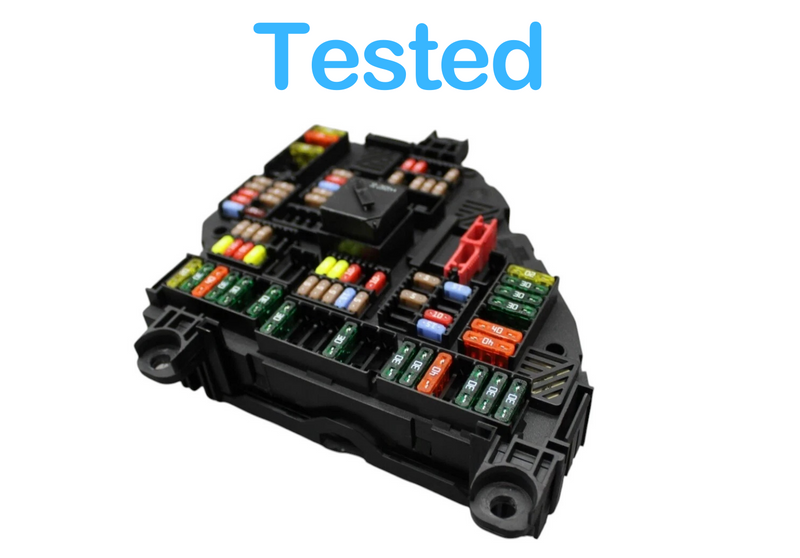 Load image into Gallery viewer, 11-13 BMW 528i 538i Rear Trunk Power Distribution Fuse Box 61149252813 OEM
