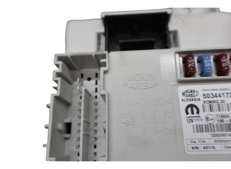 Load image into Gallery viewer, 17-19 Alfa Romeo Giulia Power Supply Body Control Module Fuse Box BCM Unit Oem
