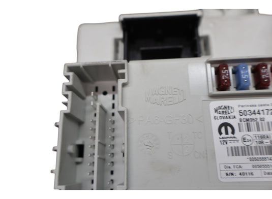 17-19 Alfa Romeo Giulia Power Supply Body Control Module Fuse Box BCM Unit Oem