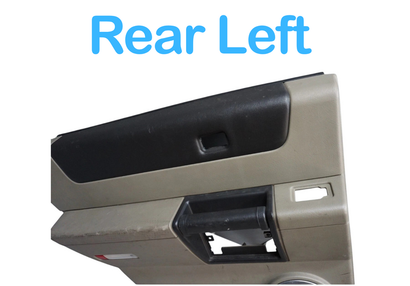 Load image into Gallery viewer, 05-07 Hummer H2 Rear Left Driver Side Interior Door Panel Trim 15909247 OEM
