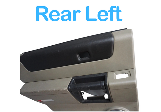 05-07 Hummer H2 Rear Left Driver Side Interior Door Panel Trim 15909247 OEM