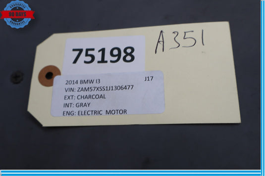 14-21 BMW I01 i3 i3s Under Dash Emergency Loudspeaker Alarm Speaker Oem