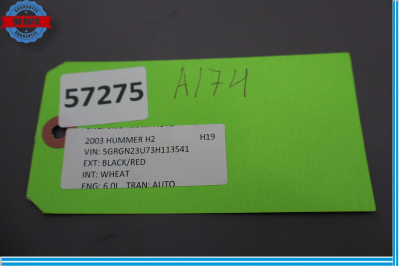Load image into Gallery viewer, 03-07 HUMMER H2 Heated Seat Switch Button Control Black 15083095 Oem
