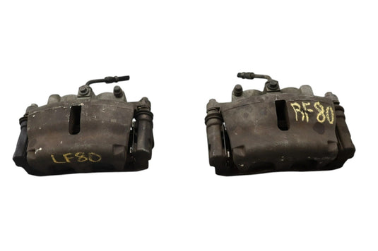 07-17 GMC Acadia Denali Front Right & Left Side Brake Caliper W/ Bracket Set OEM