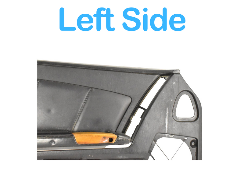 Load image into Gallery viewer, 04-08 Cadillac XLR Left Driver Side Interior Door Panel Cover Trim Black Oem
