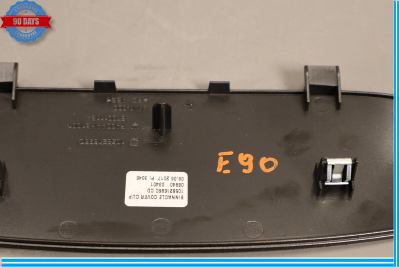 Load image into Gallery viewer, 14-17 Maserati Ghibli Dash Speedometer Cluster Cover Trim Black 670011184 Oem
