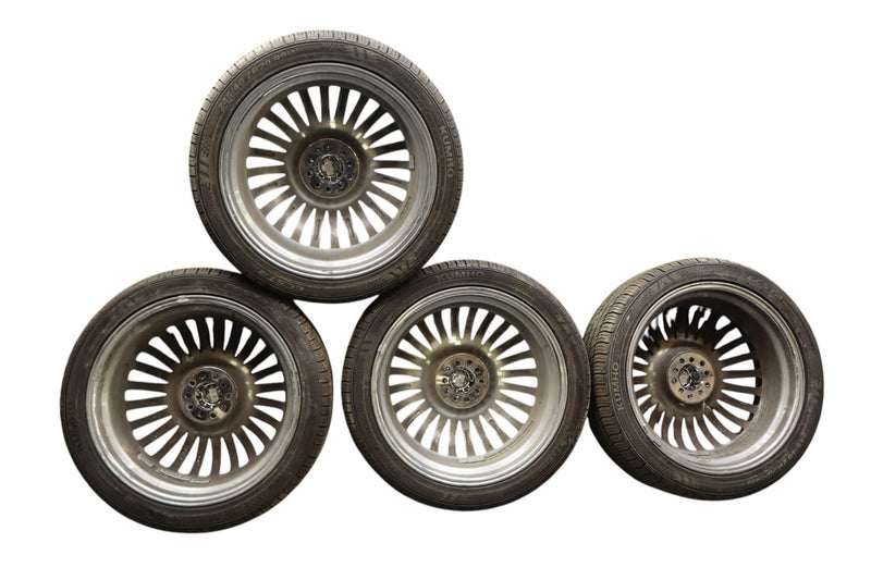 Load image into Gallery viewer, Strada Spina 20" Inch Chrome Alloy Rim Wheel Set of 4 20x8J 245/40 ZR20 Oem
